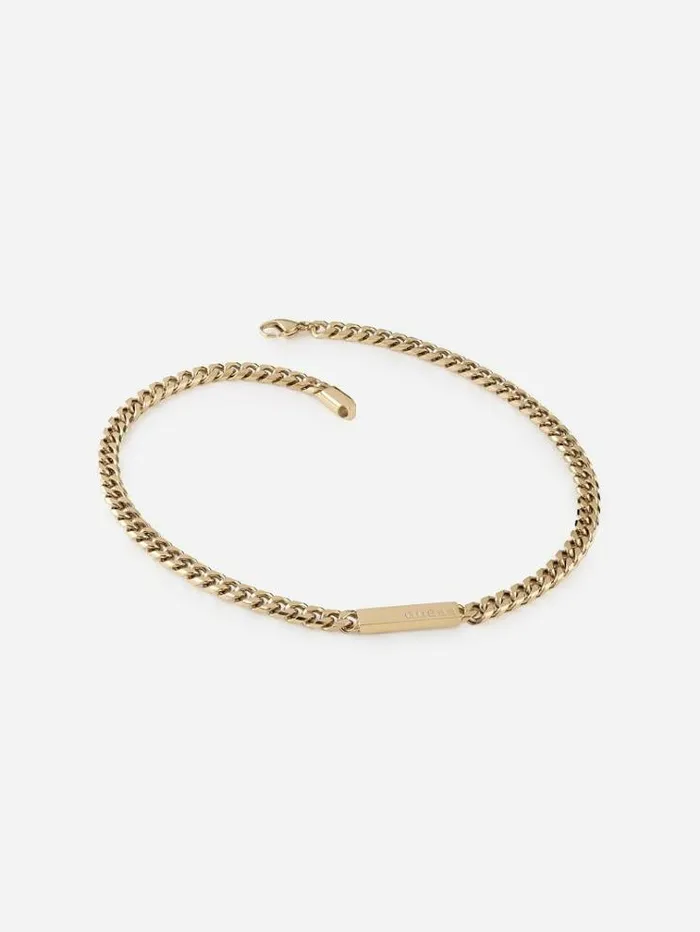 Men 034x Logo034 Necklace Gold Guess Jewellery