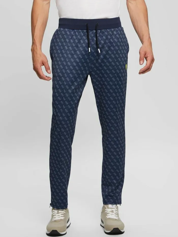 Men All Over Logo Jogger Pant P7iu Guess Trousers