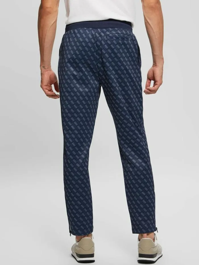 Men All Over Logo Jogger Pant P7iu Guess Trousers