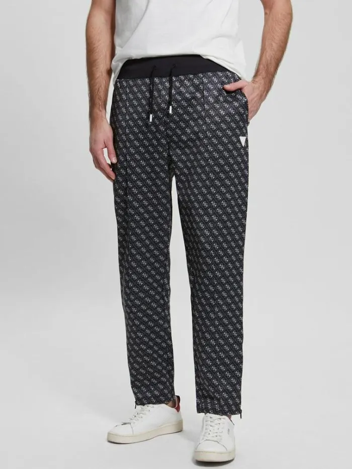 Men All Over Logo Jogger Pant P9qc Guess Trousers