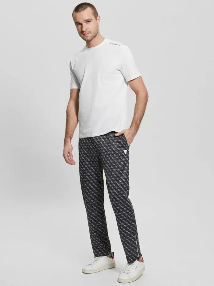 Men All Over Logo Jogger Pant P9qc Guess Trousers
