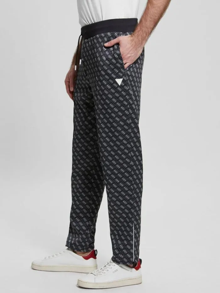 Men All Over Logo Jogger Pant P9qc Guess Trousers