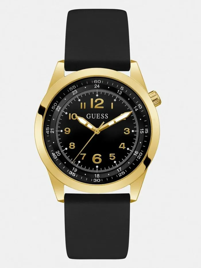 Men Analogue Watch Gold Guess Watches