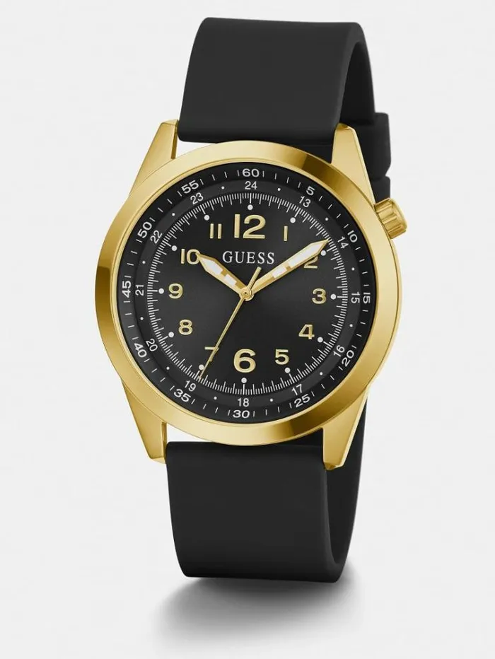 Men Analogue Watch Gold Guess Watches