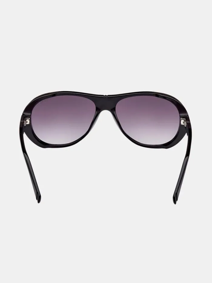 Men Aviator Sunglasses Black Guess Sunglasses