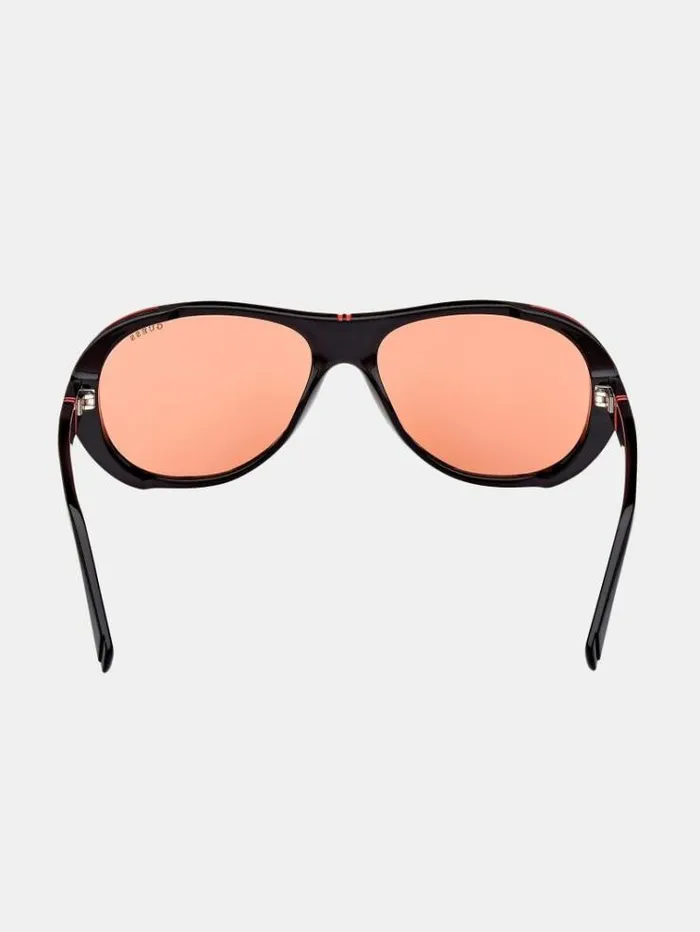 Men Aviator Sunglasses Brown Guess Sunglasses