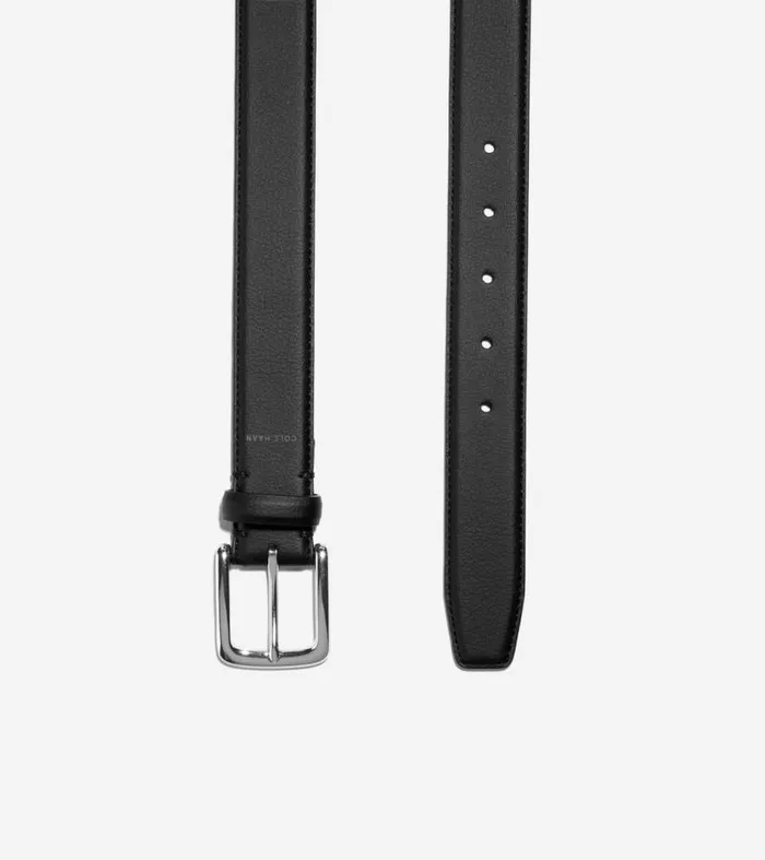 Men Belts Cole Haan 32mm Cactus Dress Belt Black