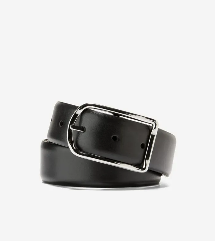 Men Belts Cole Haan Reversible Center Bar Belt Blacktan