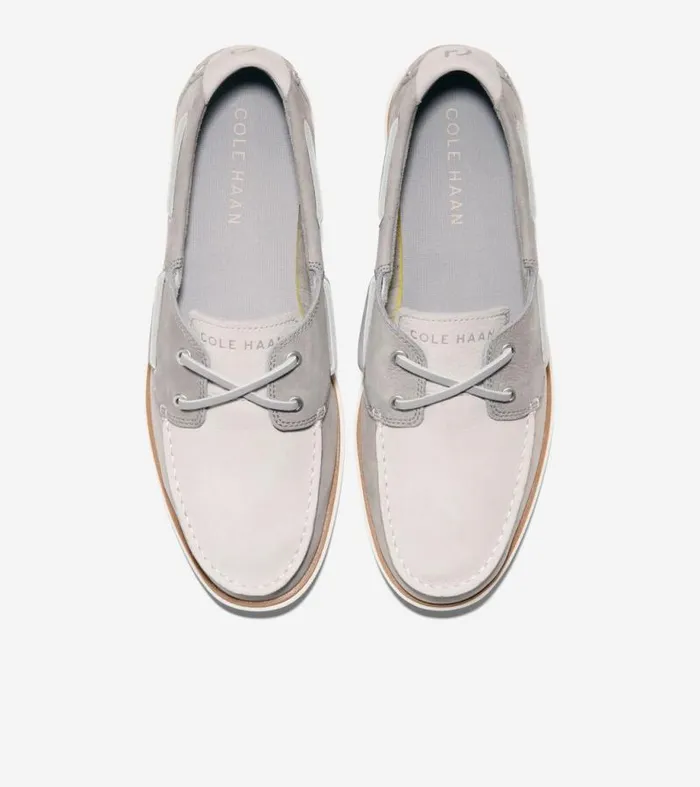 Men Boat Shoes Cole Haan GrandPr Windward Boat Shoes Palomadoveivory