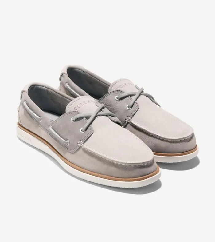 Men Boat Shoes Cole Haan GrandPr Windward Boat Shoes Palomadoveivory