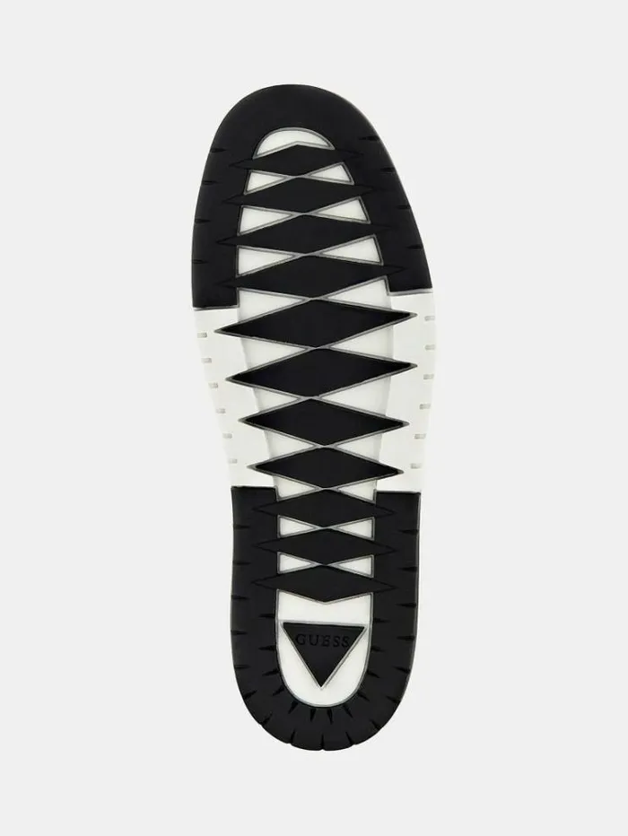 Men Cento G Cube Logo Sneakers Black Guess Shoes