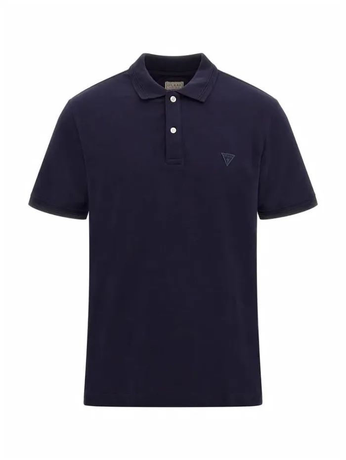 Men Classic Polo Blue Guess Tshirts And Polo Shirts