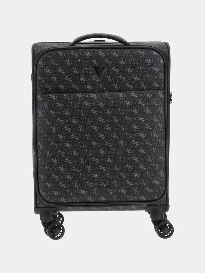 Men Ederlo 4g Logo Trolley Black Multi Guess Travel Bags