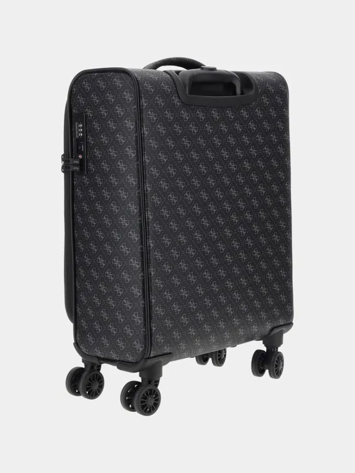 Men Ederlo 4g Logo Trolley Black Multi Guess Travel Bags