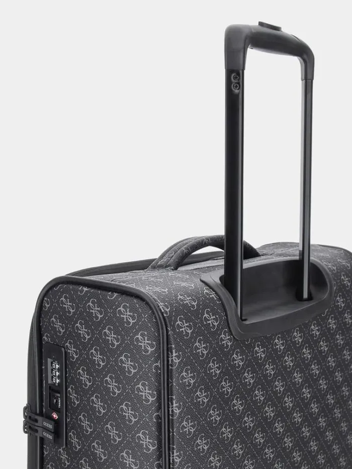 Men Ederlo 4g Logo Trolley Black Multi Guess Travel Bags
