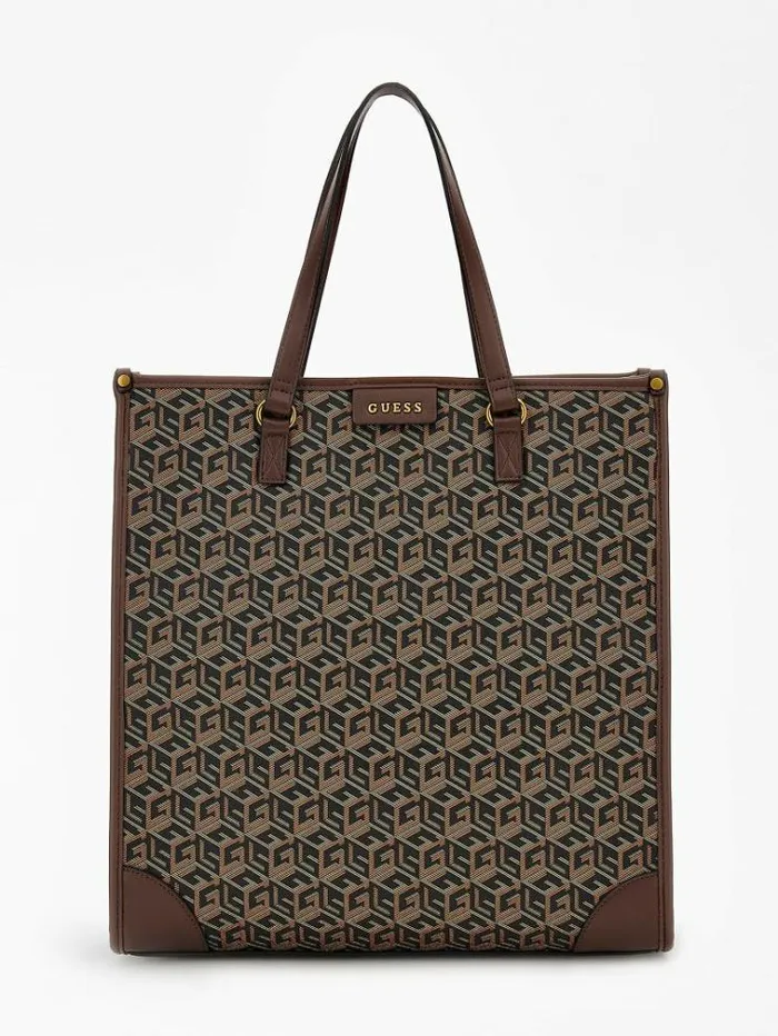 Men Ederlo G Cube Logo Bag Black Guess City Bags