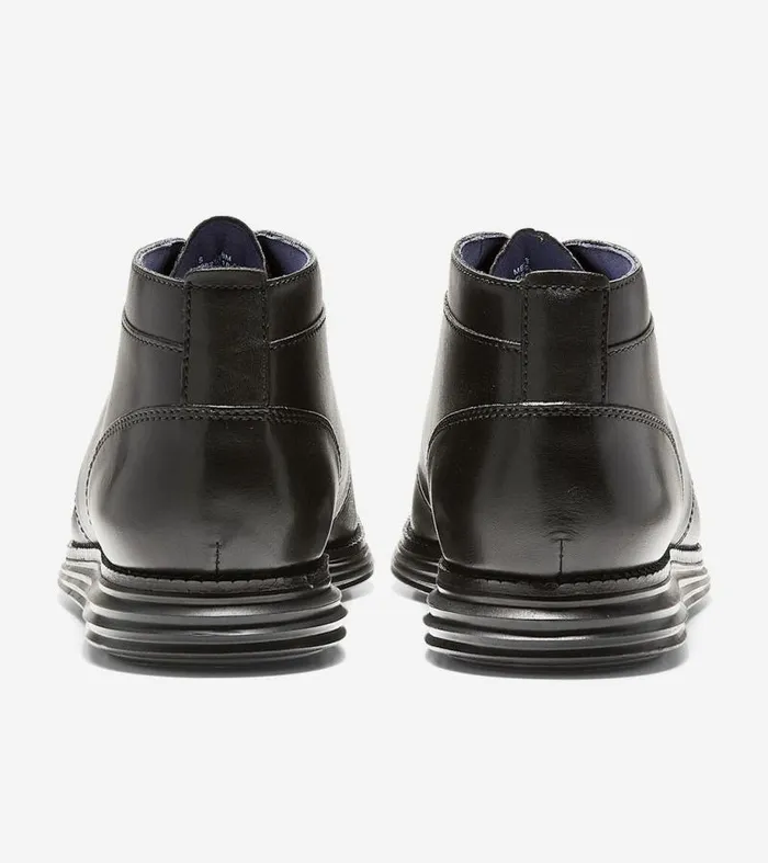Men Extended Sizes and Widths Cole Haan riginalGrand Chukka Boot Blackblack