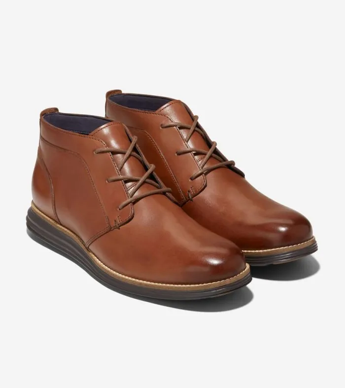 Men Extended Sizes and Widths Cole Haan riginalGrand Chukka Boot Woodburydark Roast