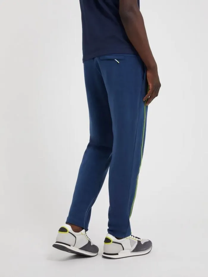 Men Faux Suede Jogger Pants Blue Guess Trousers