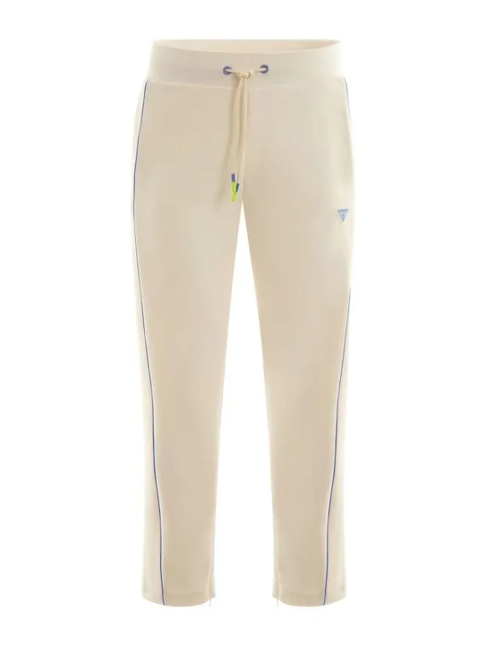 Men Faux Suede Jogger Pants Multi Beige Guess Activewear