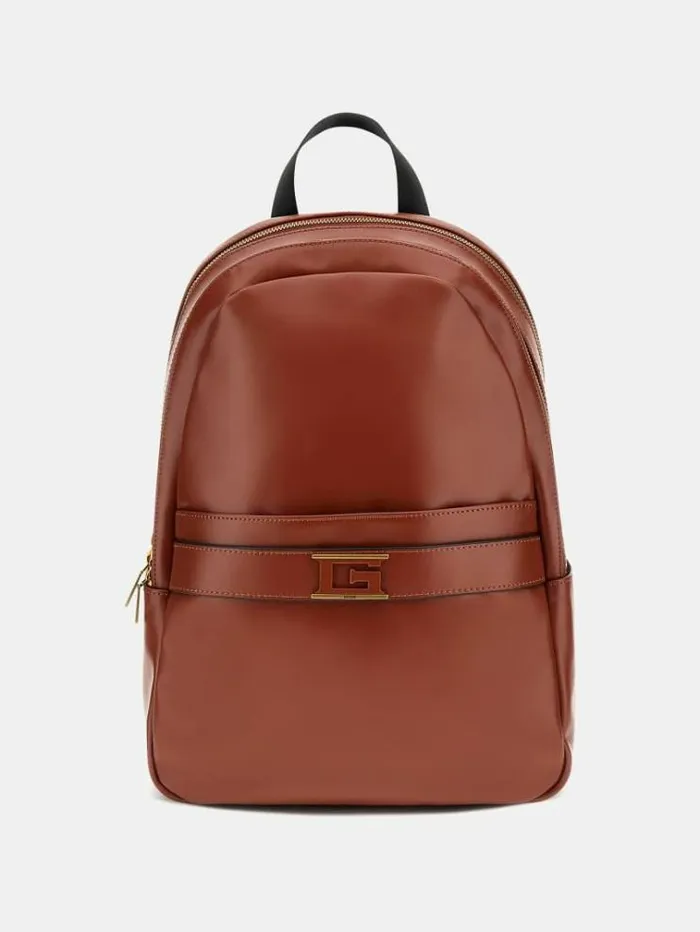 Men Forte Backpack Brown Guess Backpacks And Bum Bags