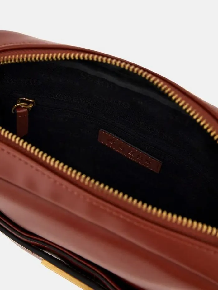Men Forte Mini Crossbody Brown Guess City Bags