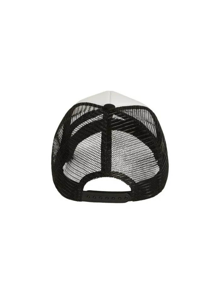Men Front Print Baseball Hat Black Guess Scarves Hats Gloves