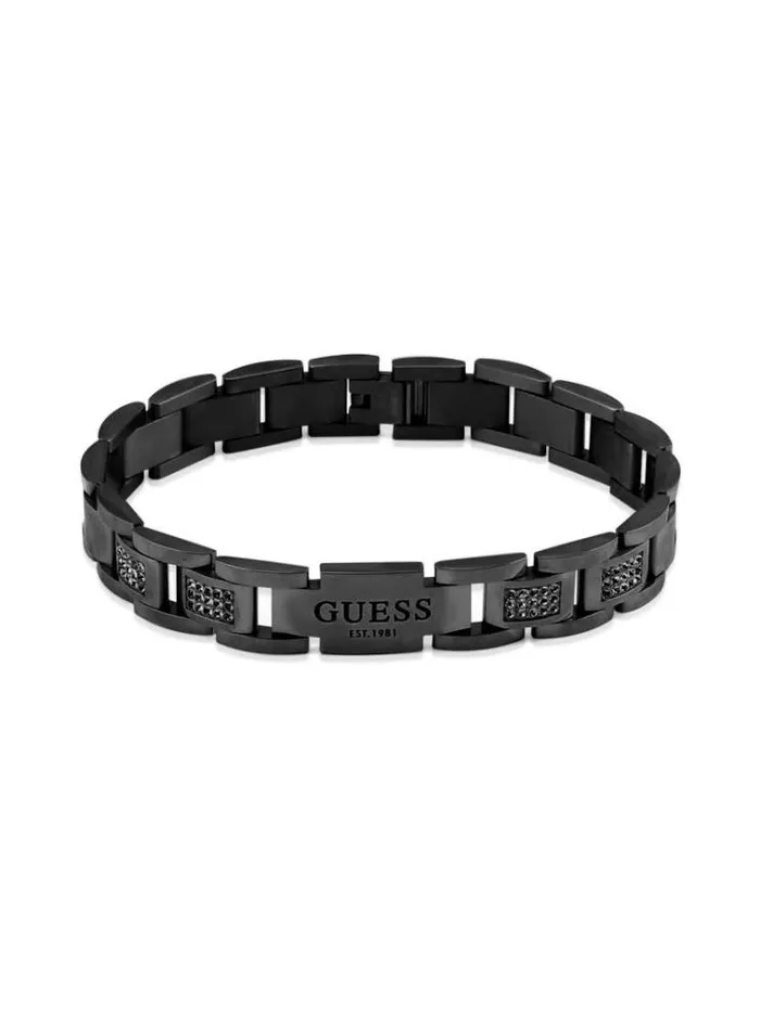 Men frontiers Bracelet Black Guess Jewellery