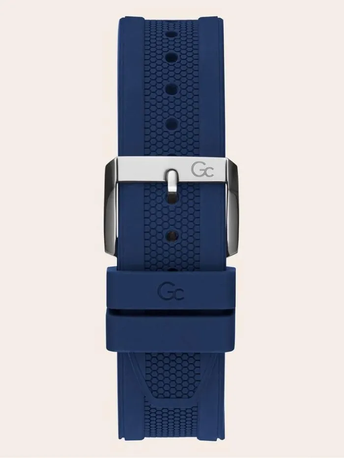 Men Gc Quartz Chronograph Watch Blue Guess Watches