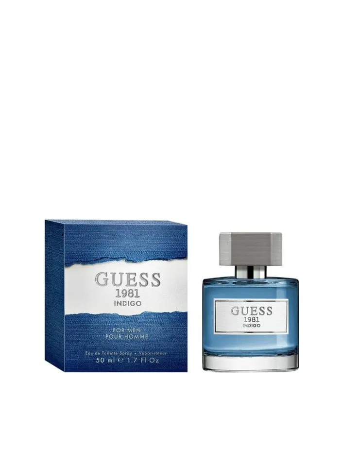 Men Guess 1981 Indigo For Men 8211 Eau De Toilette 50 Ml Blue Guess Fragrances