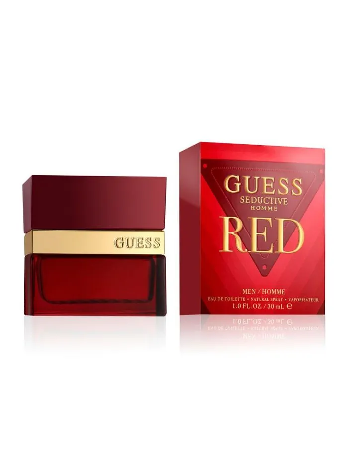 Men Guess Red Seductive For Men 8211 Eau De Toilette 30 Ml Red Guess Fragrances