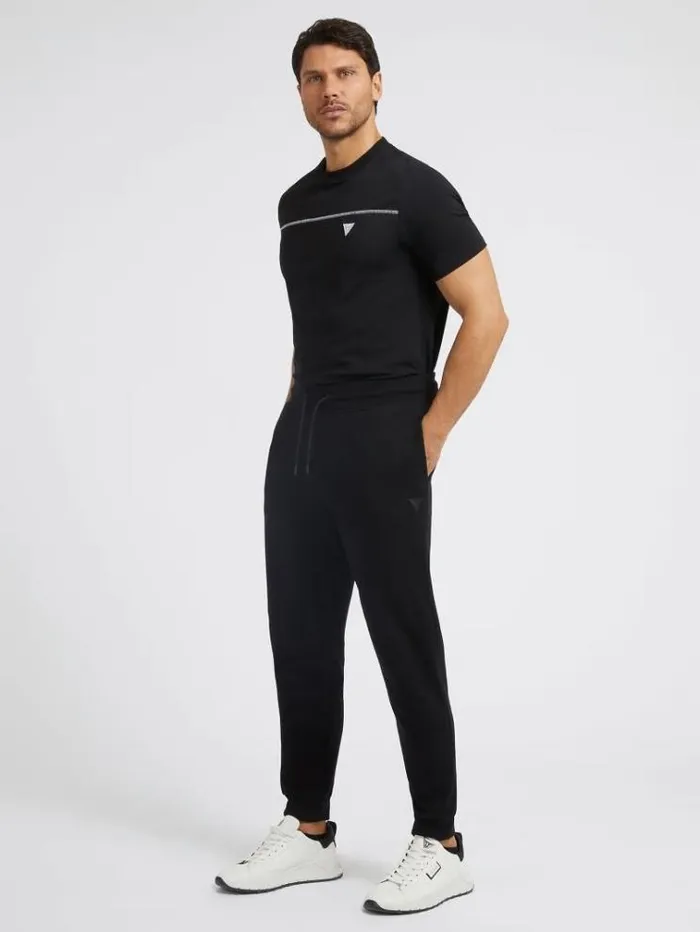 Men Jogger Pant Black Guess Trousers