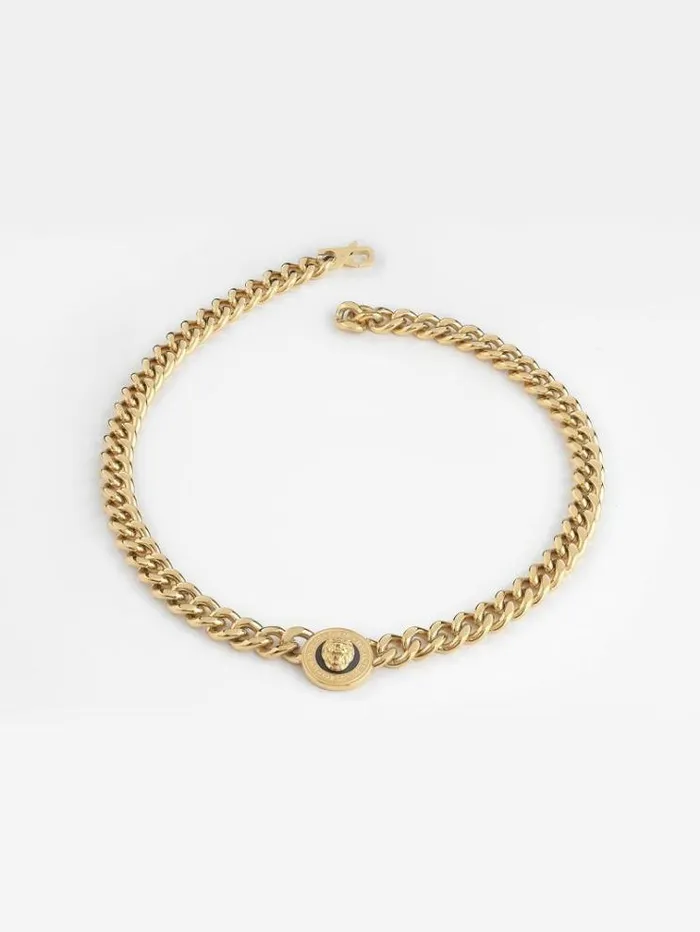 Men lion King Necklace Gold Guess Jewellery
