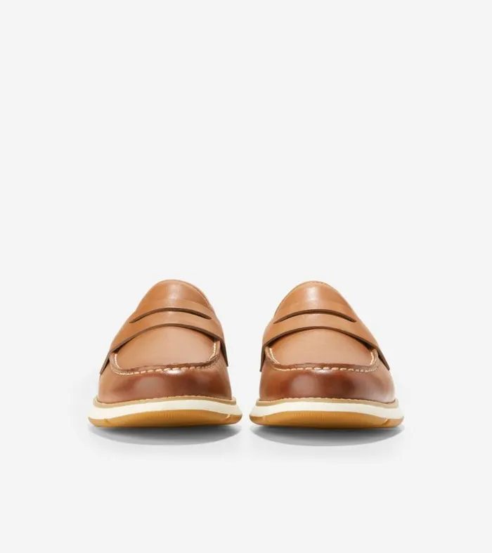 Men Loafers and Drivers Cole Haan 4ZERGRAND Loafer British Tanivory