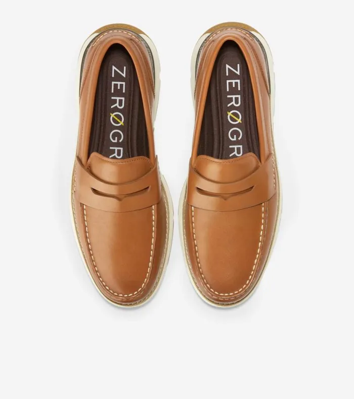 Men Loafers and Drivers Cole Haan 4ZERGRAND Loafer British Tanivory
