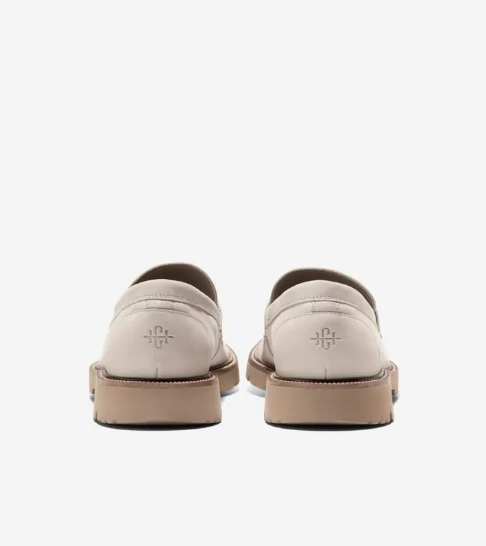 Men Loafers and Drivers Cole Haan American Classics Penny Loafers Silverlatte