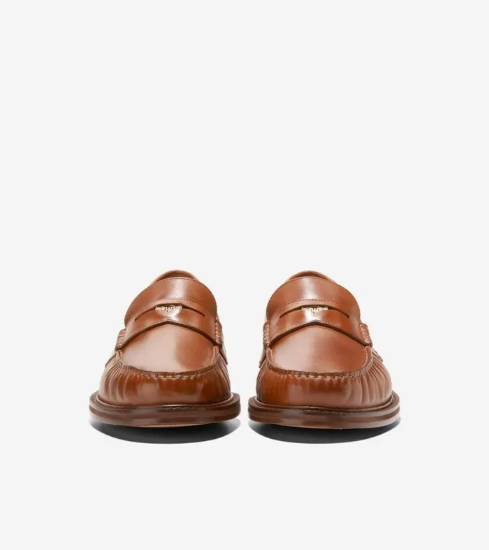 Men Loafers and Drivers Cole Haan American Classics Pinch Penny Loafer British Tanscotch