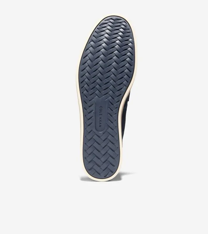 Men Loafers and Drivers Cole Haan Canvas Pinch Weekender Penny Loafers Navy Blazer Blueangora