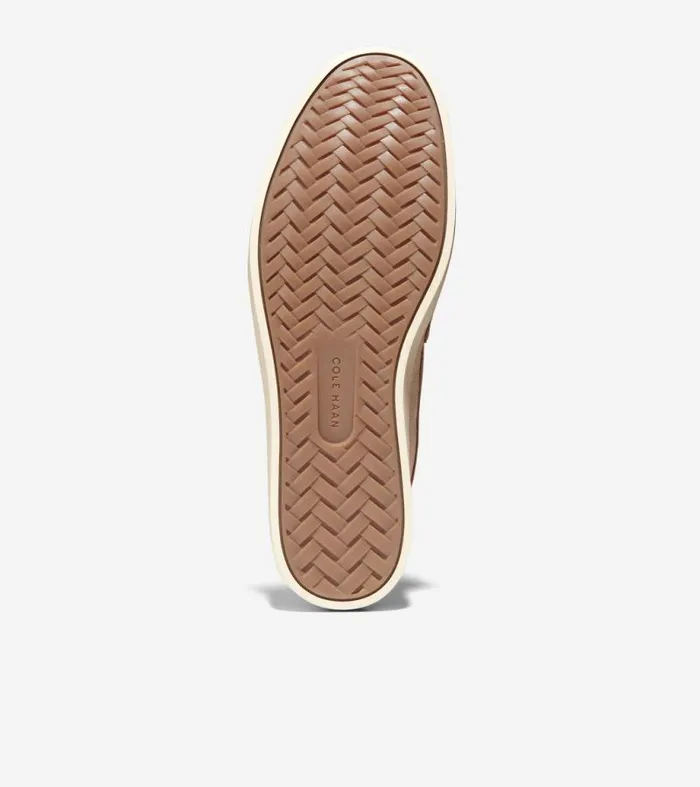 Men Loafers and Drivers Cole Haan Canvas Pinch Weekender Penny Loafers Sesame Tanangora