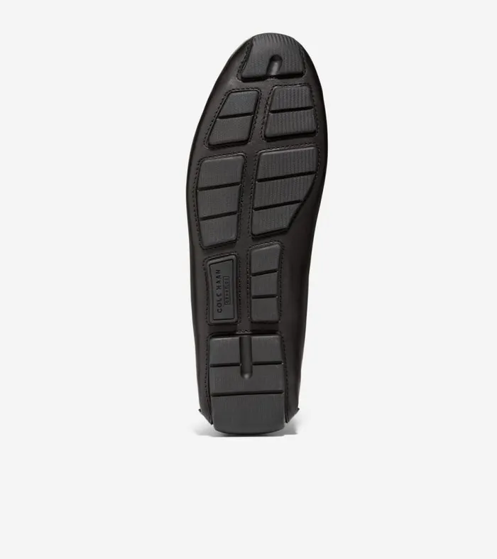 Men Loafers and Drivers Cole Haan Grand Laser Bit Driving Loafers Black