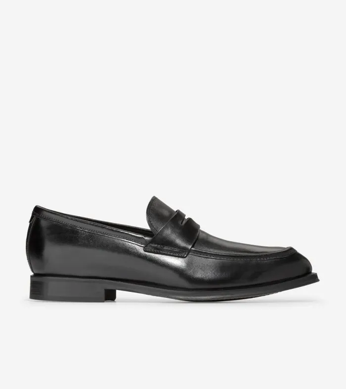Men Loafers and Drivers Cole Haan Modern Classics Penny Loafer Black