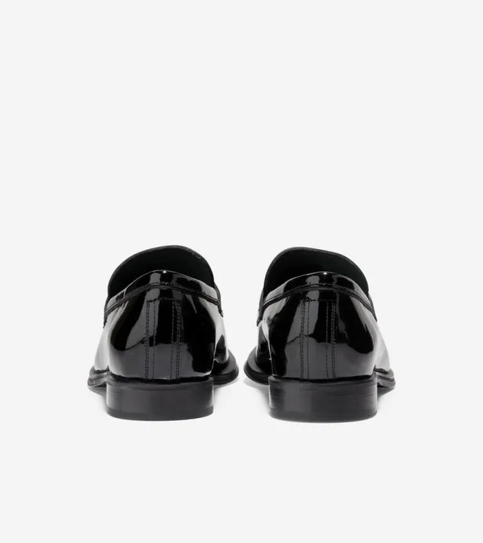 Men Loafers and Drivers Cole Haan Modern Classics Penny Loafer Black Patent