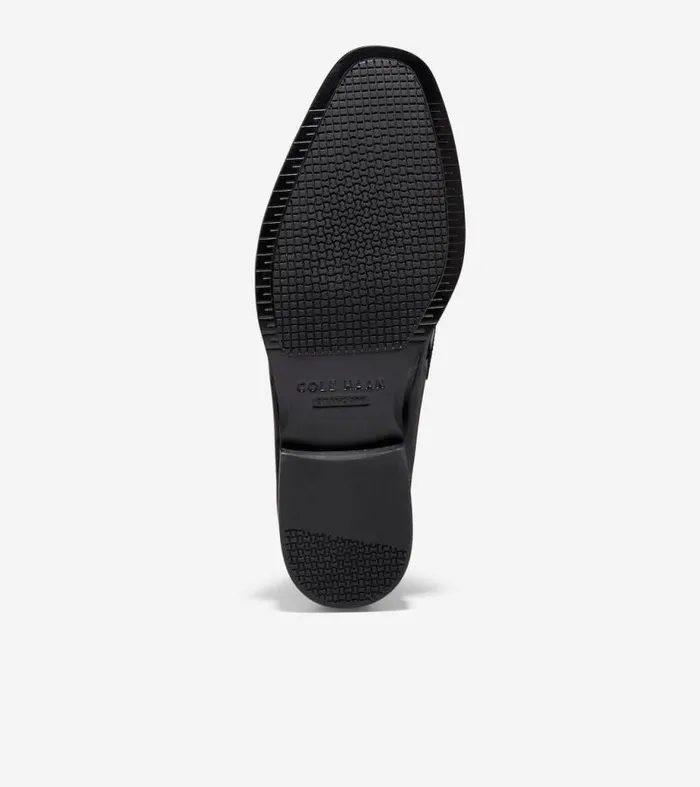 Men Loafers and Drivers Cole Haan Modern Classics Penny Loafer Black Patent
