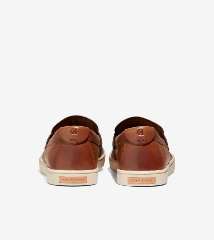 Men Loafers and Drivers Cole Haan Pinch Weekender Penny Loafers British Tanangora