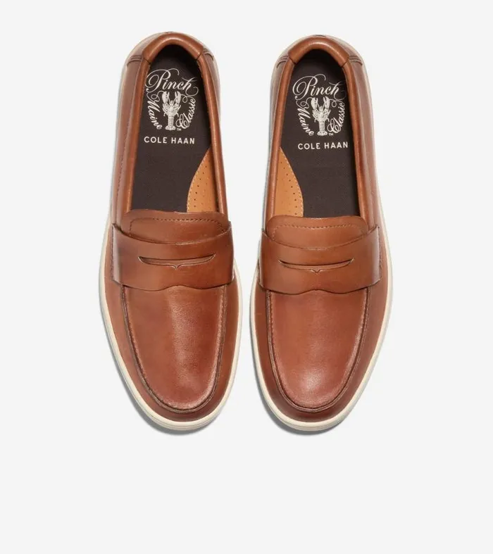 Men Loafers and Drivers Cole Haan Pinch Weekender Penny Loafers British Tanangora
