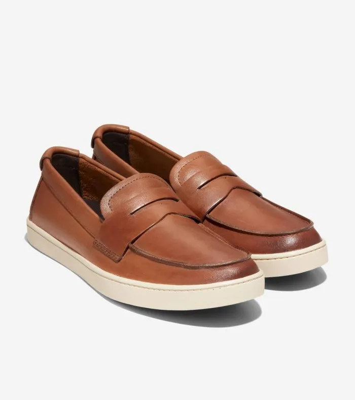 Men Loafers and Drivers Cole Haan Pinch Weekender Penny Loafers British Tanangora