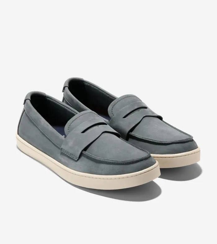 Men Loafers and Drivers Cole Haan Pinch Weekender Penny Loafers Stormy Weatherangora