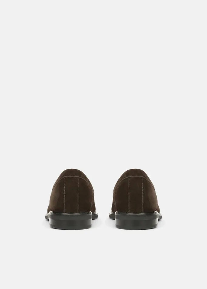 Men Loafers and LaceUps Vince Grant Suede Loafer Coco Brown