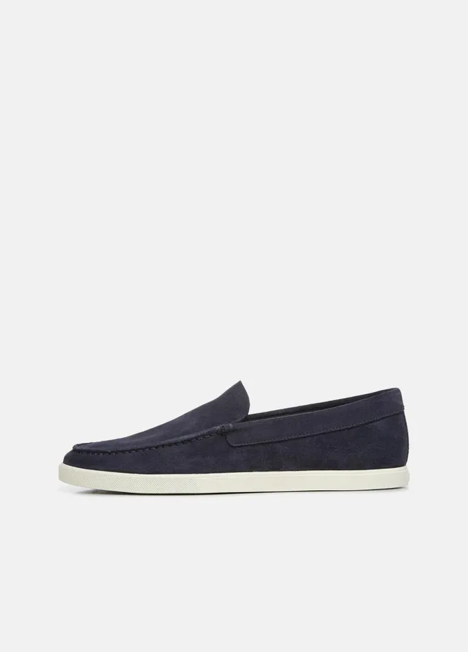Men Loafers and LaceUps Vince Sonoma Suede Loafer Coastal