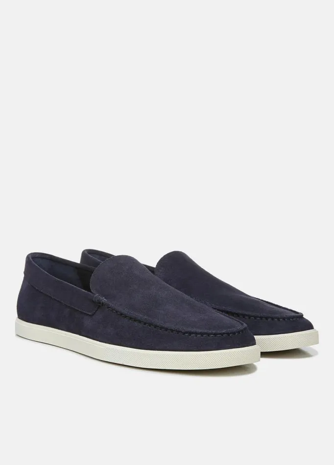 Men Loafers and LaceUps Vince Sonoma Suede Loafer Coastal